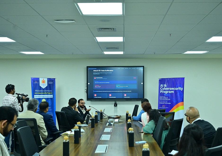 CyberAI learners and faculty at IIT Hyderabad